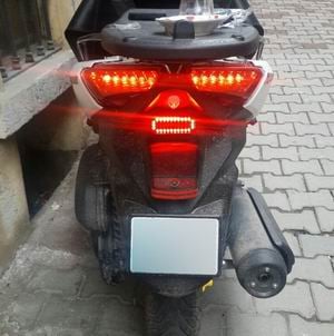 msttech motosiklet led arka lamba motocycle led tail light